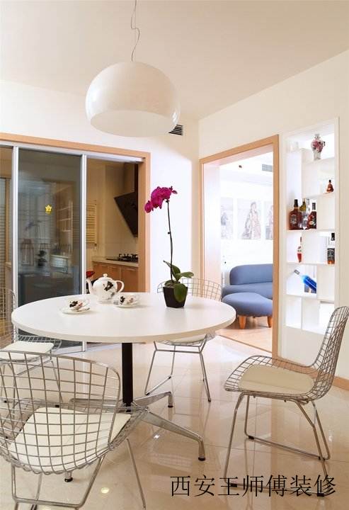 时尚简约餐厅装修布置