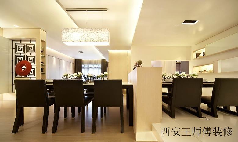 现代简约家居隔断效果图
