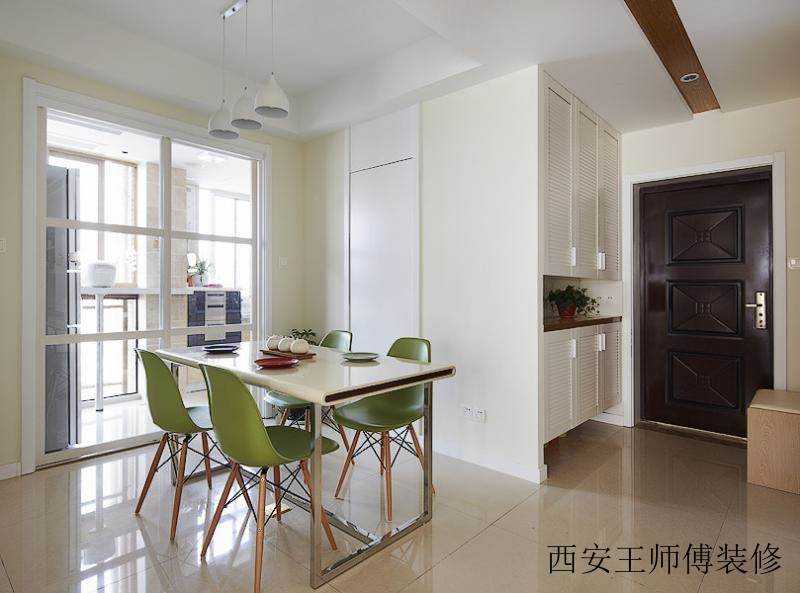 时尚简约餐厅餐椅装饰图