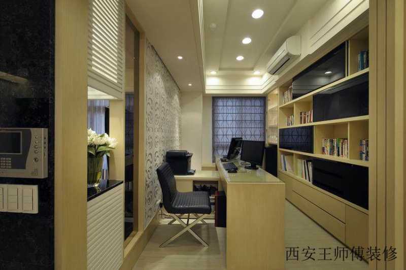 简欧风格书房装修图