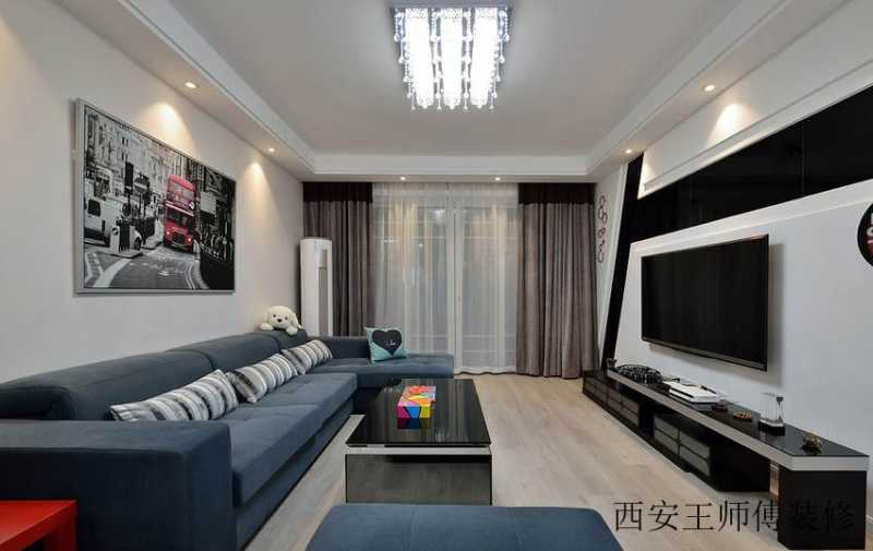 简约现代家居客厅装潢欣赏图