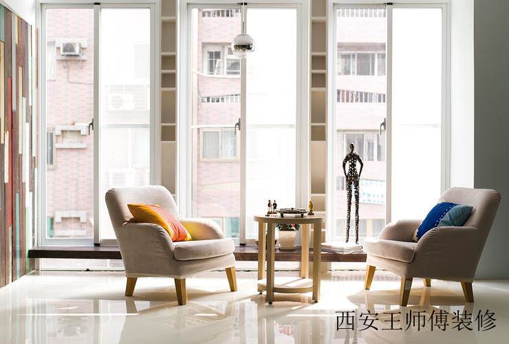 家装休闲区现代落地窗设计