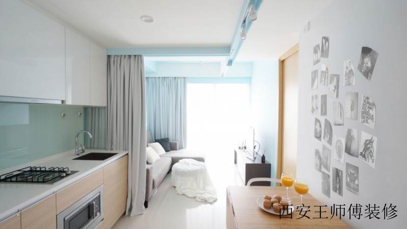 唯美简约现代公寓室内设计
