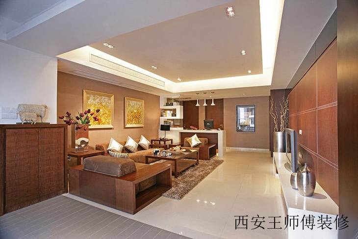高端现代新中式客厅装饰大全