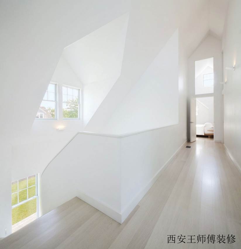 神圣洁净的转角楼梯效果图
