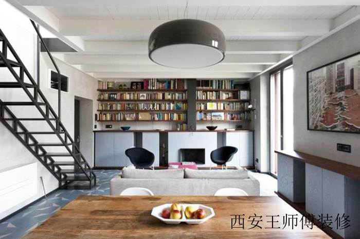北欧现代风格休闲阁楼设计装修案例图片
