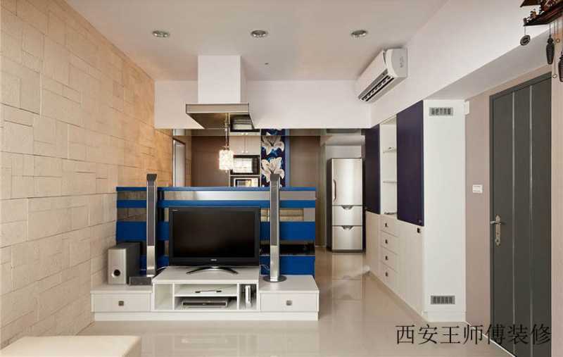 时尚现代小户型 电视背景墙欣赏