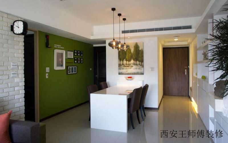 美式混搭小户型餐厅设计