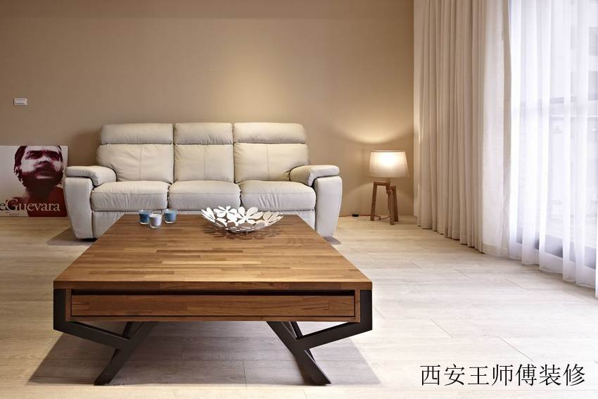 简约宜家客厅伸缩茶几装饰效果图