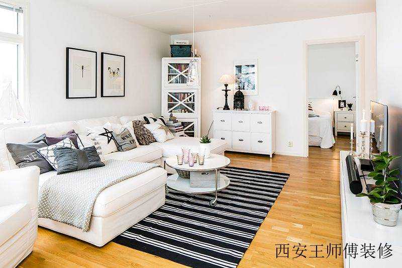 设计新颖北欧小户型公寓客厅装修图