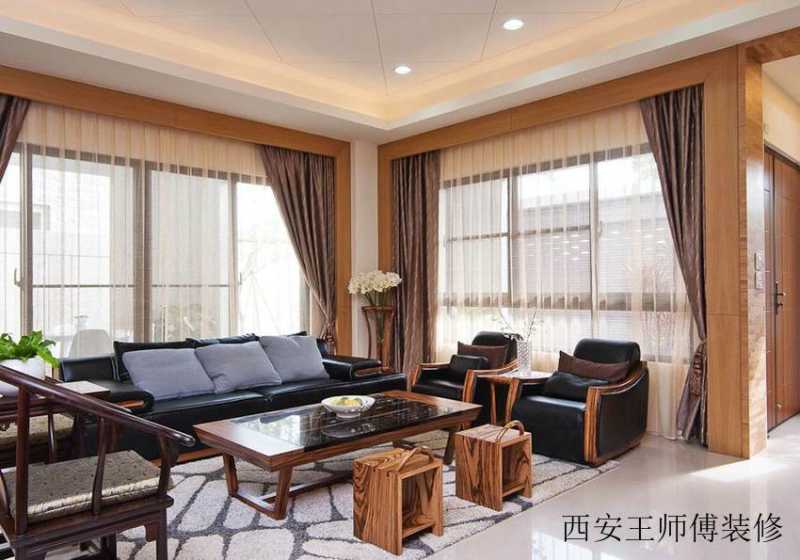 美式装修风格客厅家具装饰效果图