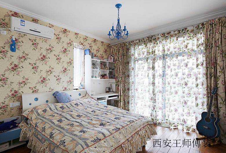 清新碎花欧式风格儿童房装饰效果图