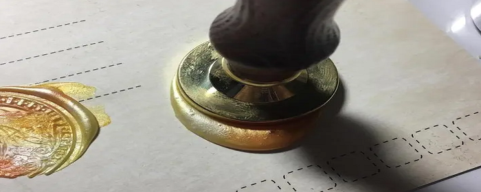 什么东西代替火漆垫