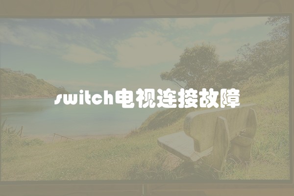 switch电视连接故障