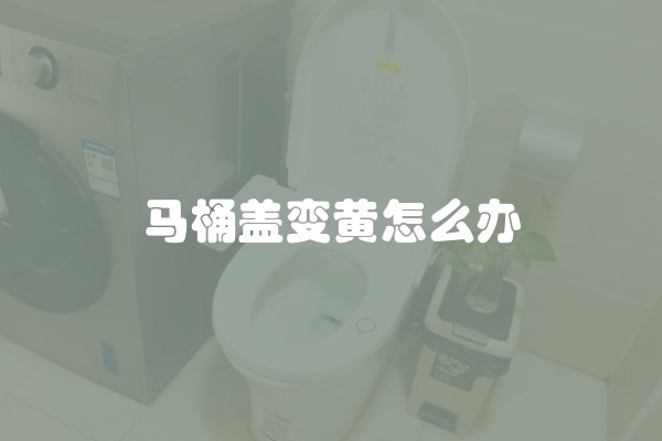 马桶盖变黄怎么办 马桶盖变黄怎么办