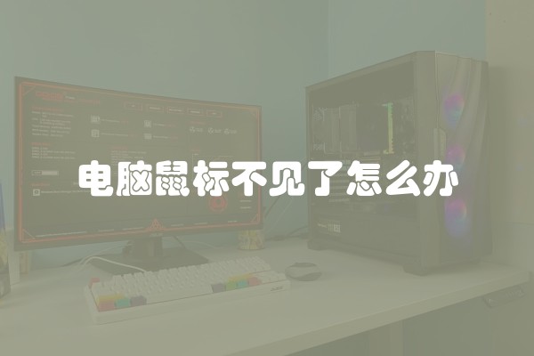 电脑鼠标不见了怎么办 电脑鼠标不见了怎么办