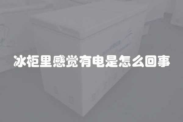 冰柜里感觉有电是怎么回事
