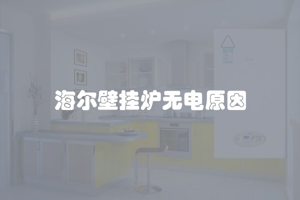 海尔壁挂炉无电原因