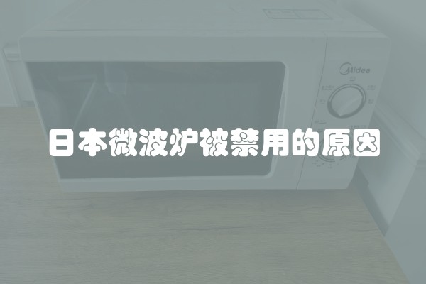 日本微波炉被禁用的原因