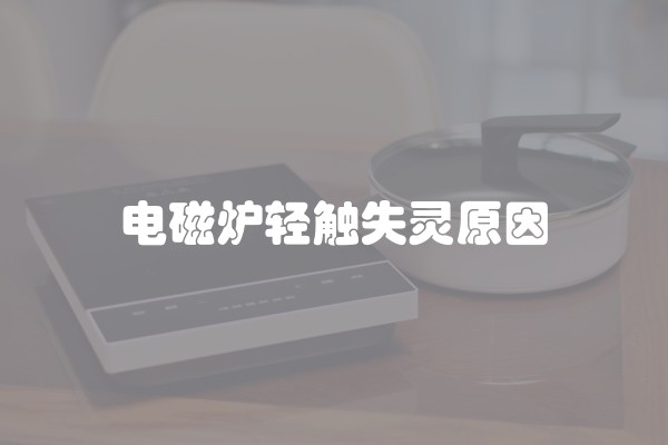 电磁炉轻触失灵原因