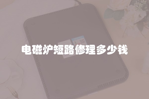 电磁炉短路修理多少钱