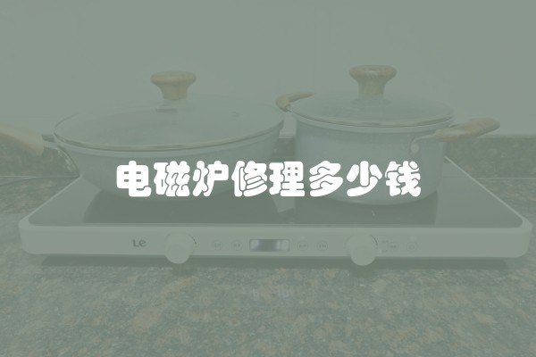 电磁炉修理多少钱