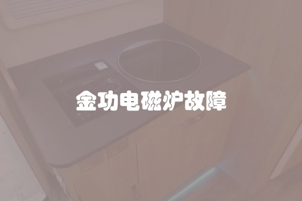 金功电磁炉故障