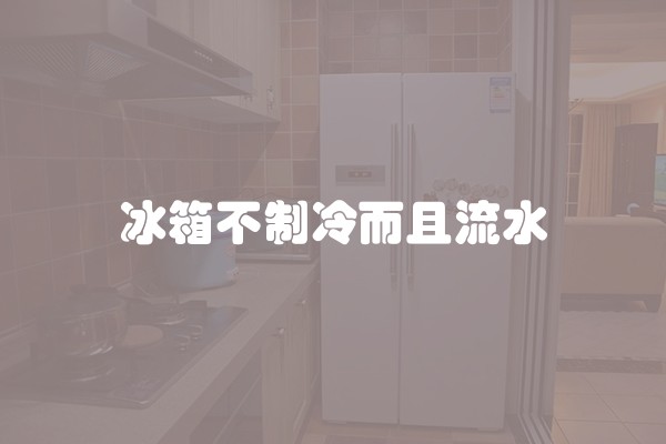 冰箱不制冷而且流水